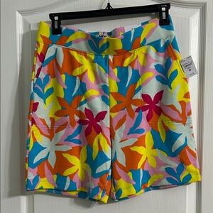 Lands' End Vibrant Floral Women's Shorts
